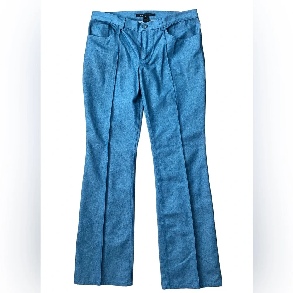 Marc Jacobs Light Blue Straight Leg Trouser Jeans 33L - Picture 1 of 9